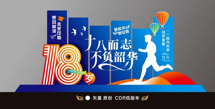 十八岁成人礼布置