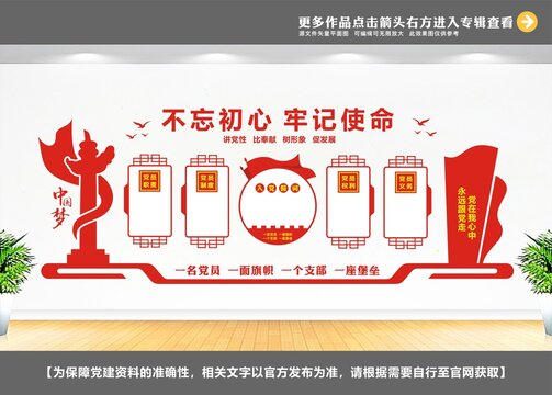 党员活动室文化墙