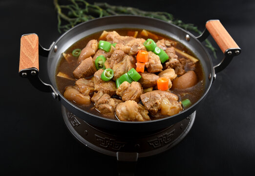 干锅牛肉