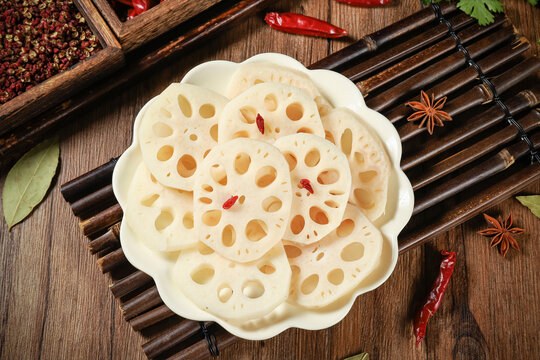 莲藕片