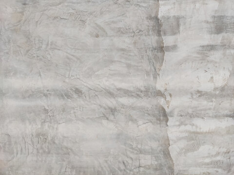斑驳纹理的灰白色墙面