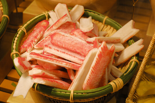 蟹柳蟹肉棒火锅食材