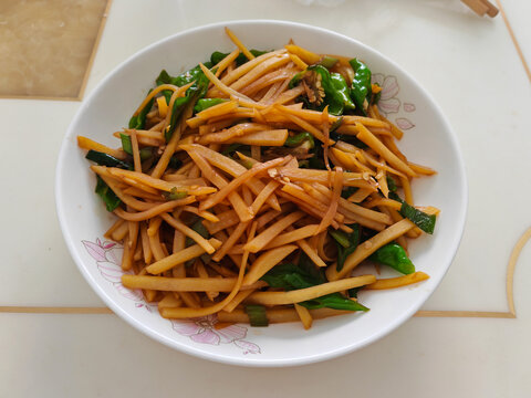 辣炒土豆丝