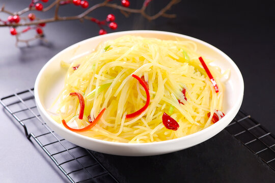 炒土豆丝