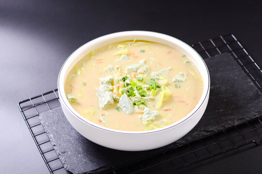 白菜炖豆腐