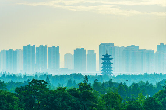 都市晨曦