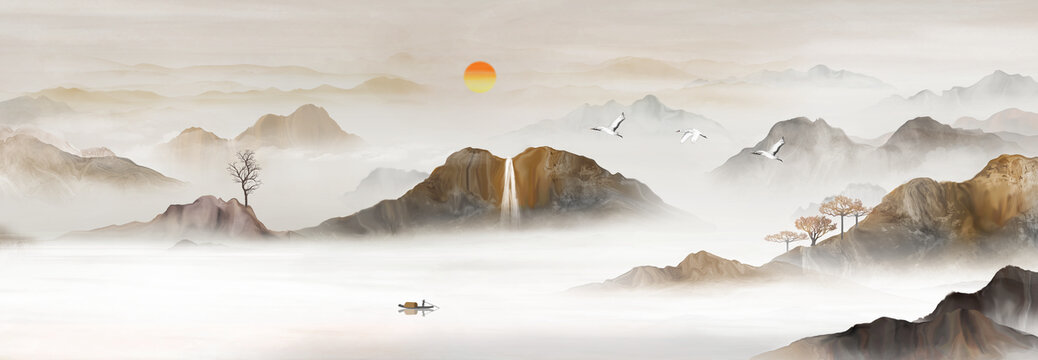 山水画