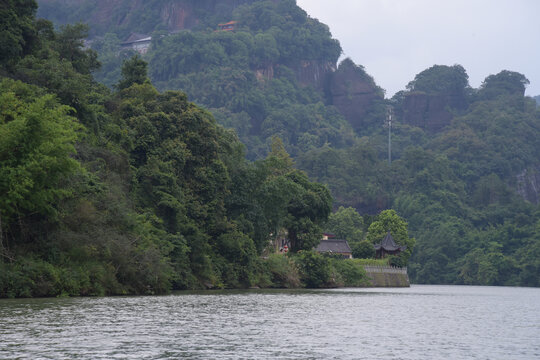 广东韶关丹霞山旅游景区水上丹霞景点
