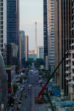 都市街道景象