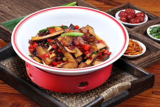 腊香干炒腊肉
