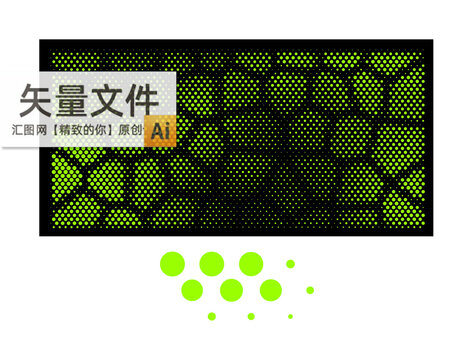 创意圆点透光板