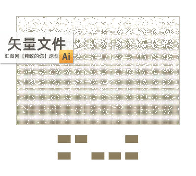 渐变方孔镂空板