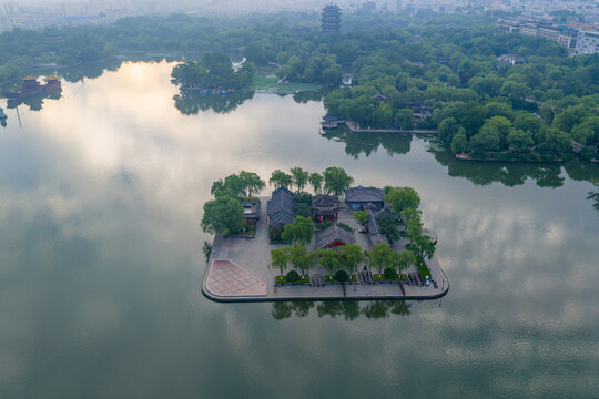 济南大明湖公园