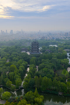 济南大明湖公园