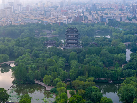 济南大明湖公园