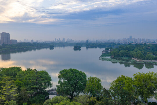 济南大明湖公园