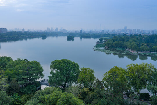 济南大明湖公园