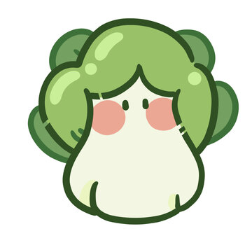 白菜吉祥食物元素
