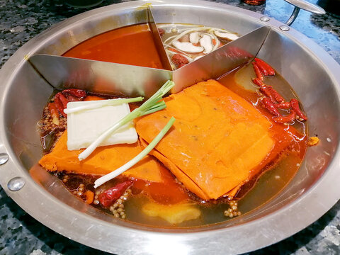 重庆火锅传统牛油火锅锅底