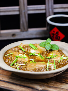 肉碎焖豆腐