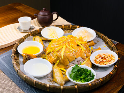 风生水起菊花捞鸡