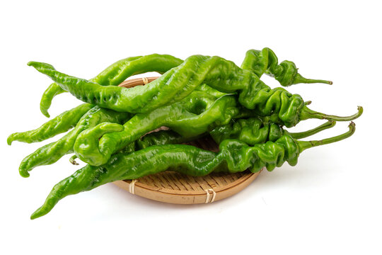 新鲜螺丝青椒