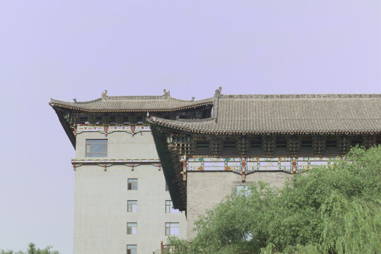 中式古建筑一角