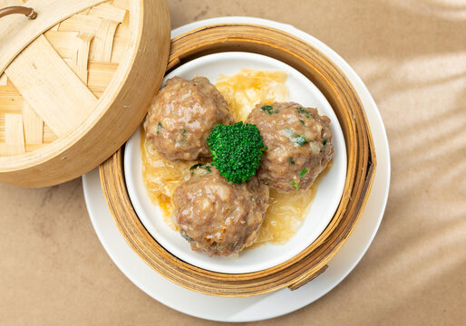 陈皮牛肉丸