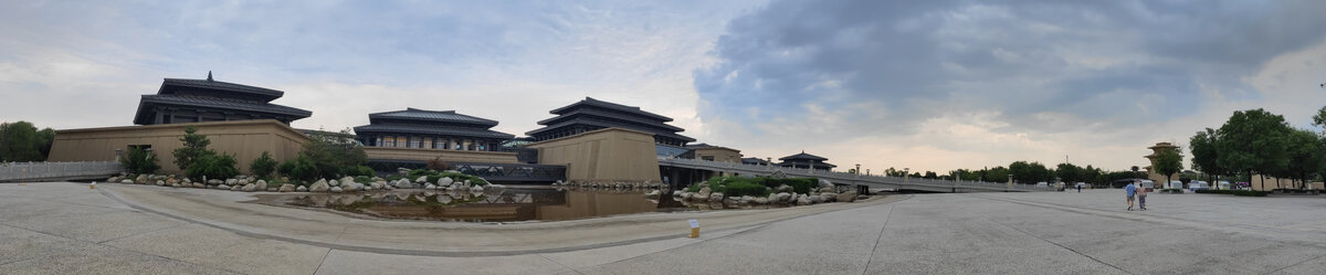 陕西历史博物馆秦汉馆外景