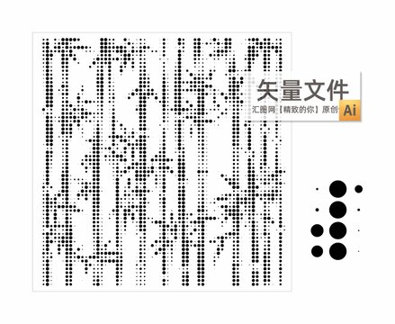 点状竹子