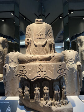 精美古代佛像石雕艺术品