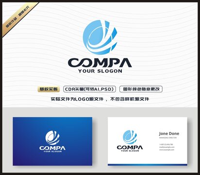YH字母LOGO设计