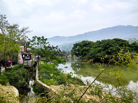 福建南靖土楼云水谣景区