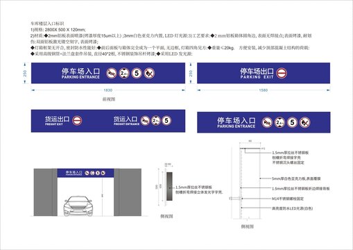 标识牌