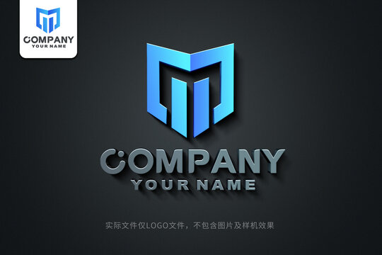 MY标志YM字母logo