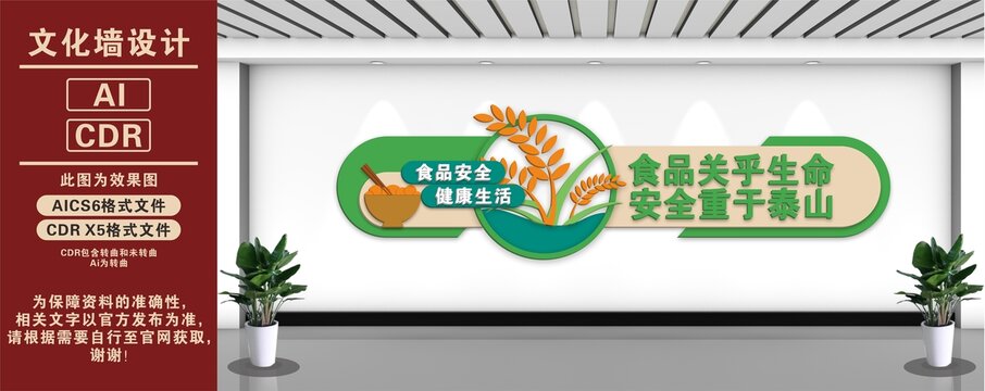 食品安全宣传文化墙