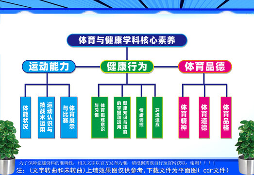体育与健康学科核心素养宣传