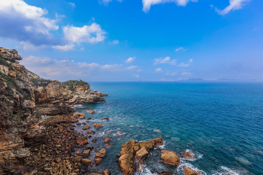 美人鱼拍摄地深圳大鹏杨梅坑青锣湾海景