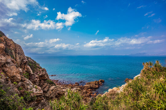 美人鱼拍摄地深圳大鹏杨梅坑青锣湾海景