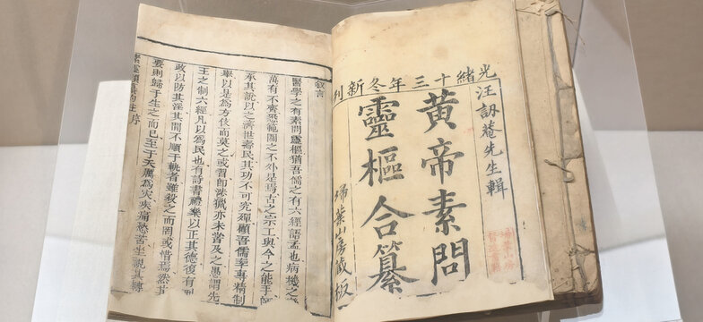 古籍黄帝素问灵枢合纂
