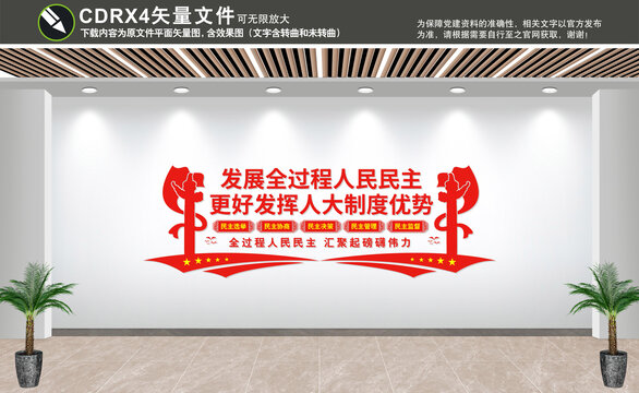 全过程人民民主文化墙