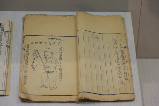 经络穴道图中医古书籍