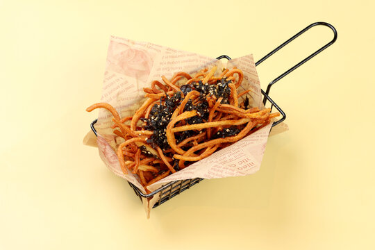 炸鱼饼条