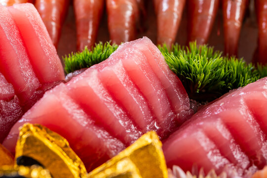 厚切金枪鱼刺身