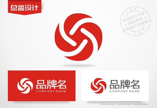 古钱币logo金融投资公司标志