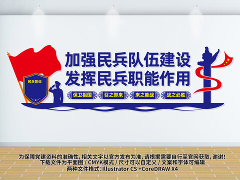 民兵文化墙