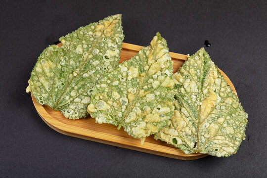 酥脆炸桑叶