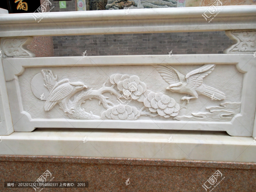 花鸟,石雕