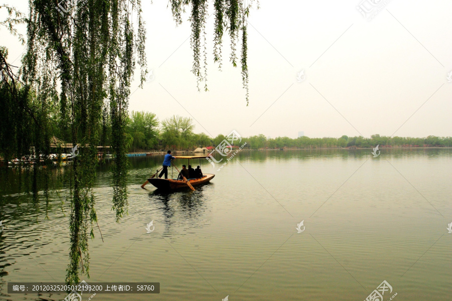 圆明园遗址,福海