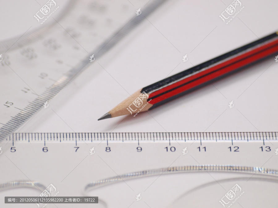 铅笔,尺子